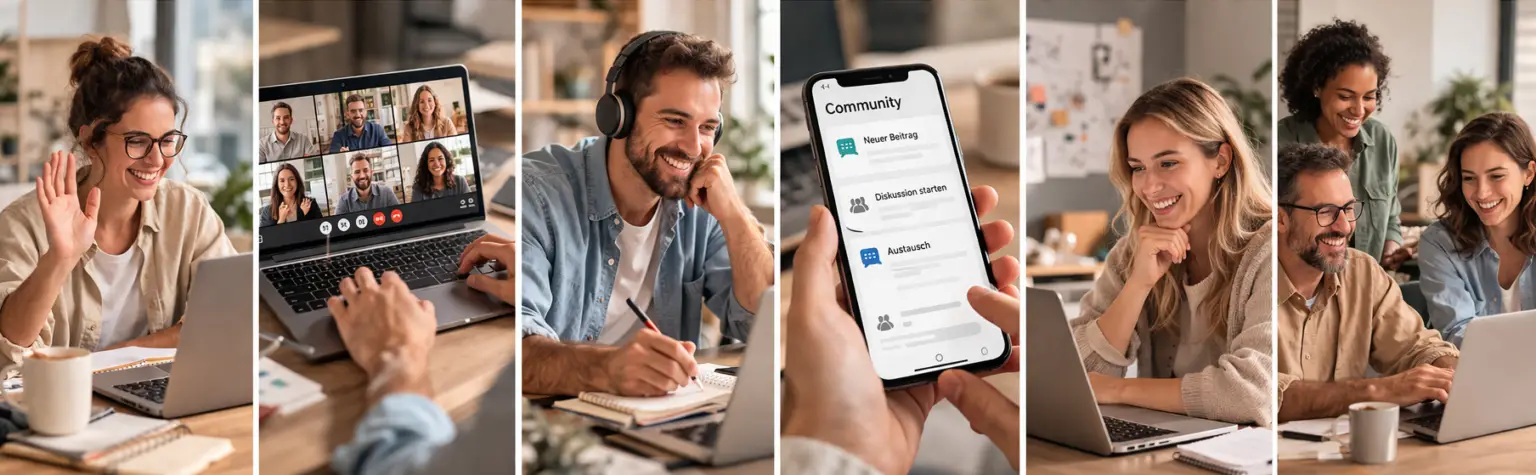 Bildergalerie zu Online Community Treffen